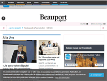 Tablet Screenshot of beauportexpress.com